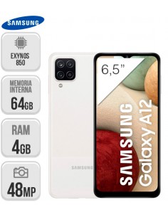 Samsung : A127 Galaxy A12 4/64GB - negro