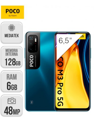 Xiaomi : Pocophone M3 Pro 5G 6/128GB - Azul