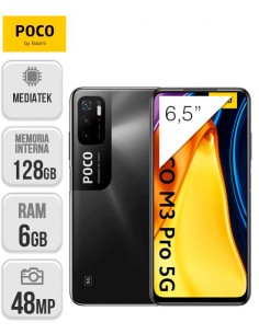 Xiaomi : Pocophone M3 Pro 5G 6/128GB - negro