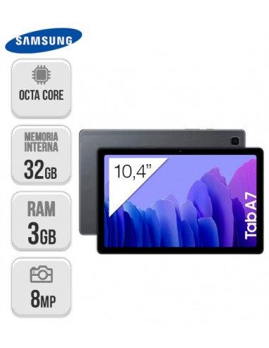 Samsung : Galaxy Tab A7 T500 Wifi 3/32GB - Gris