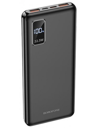 Borofone : Batería externa BJ15 - 10000 mAh - negra (blíster)