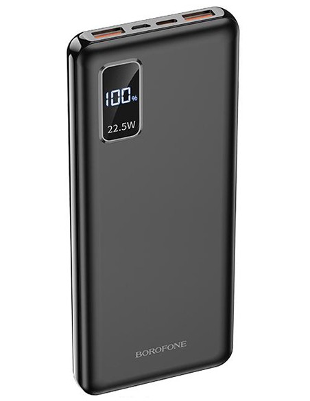 Borofone : Batería externa BJ15 - 10000 mAh - negra (blíster)