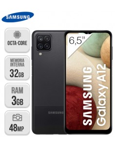 Samsung : A125 Galaxy A12 3/32GB - negro