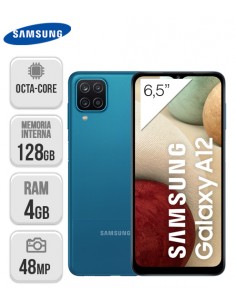 Samsung : A125 Galaxy A12 4/128GB - Azul