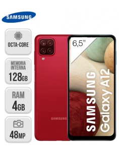 Samsung : A125 Galaxy A12 4/128GB - Rojo