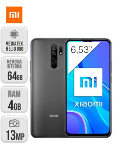 Xiaomi : Redmi 9 DS 4/64GB - Gris Carbono