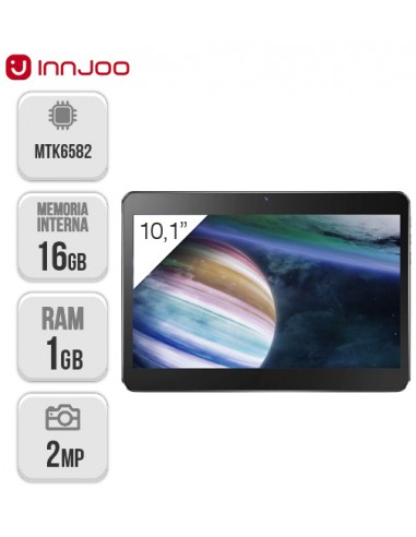 Innjoo : Tablet F104 10" 3G 1/16GB - Negro