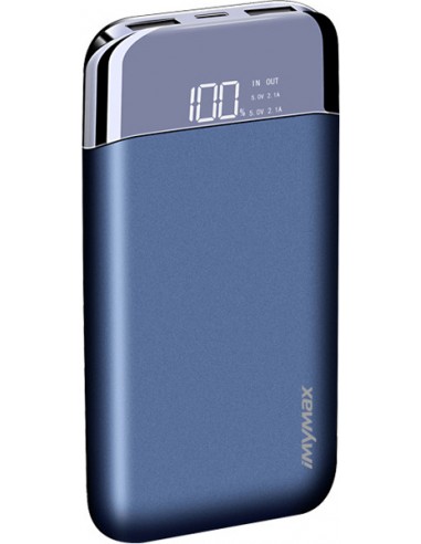 Remax : Batería externa MyMax MP10 10000 mAh - azul (blíster)