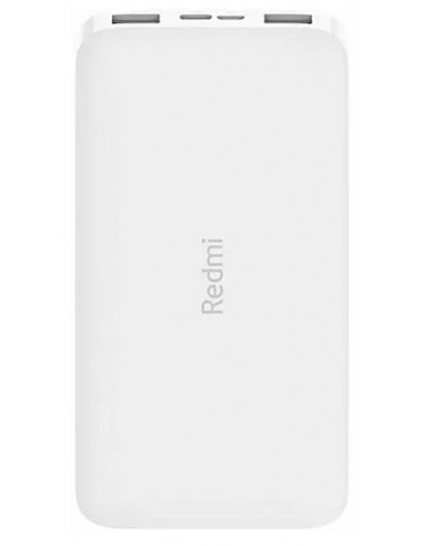 Xiaomi : Batería externa Redmi Power Bank - 10000 mAh - blanca (blíster)