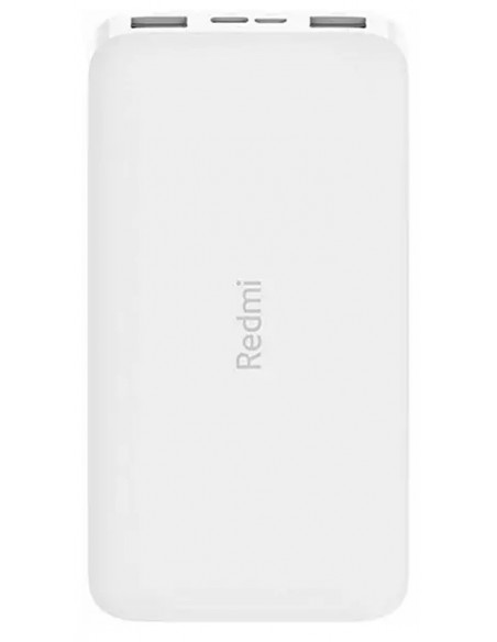 Xiaomi : Batería externa Redmi Power Bank - 10000 mAh - blanca (blíster)