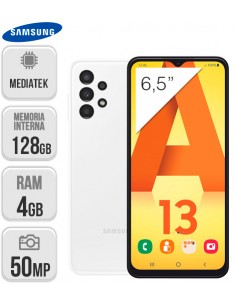 Samsung : A135 Galaxy A13 4/128GB - Blanco