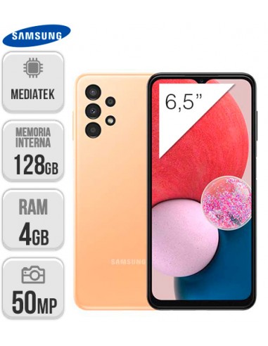 Samsung : A135 Galaxy A13 4/128GB - Peach