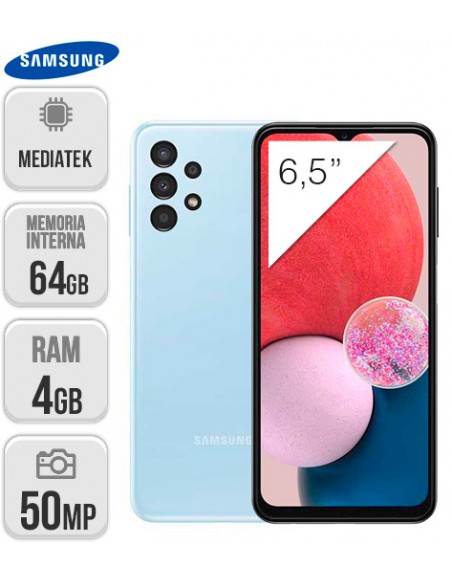 Samsung : A135 Galaxy A13 4/64GB - Azul