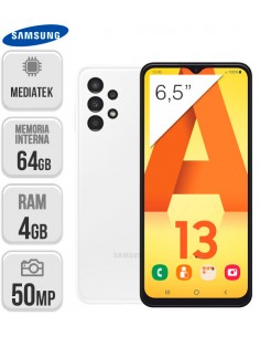 Samsung : A135 Galaxy A13 4/64GB - Blanco