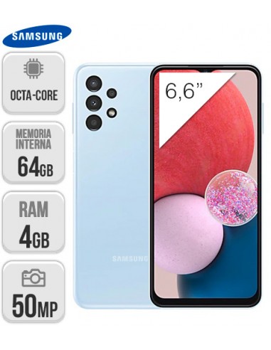 Samsung : A137 Galaxy A13 4/64GB - Azul
