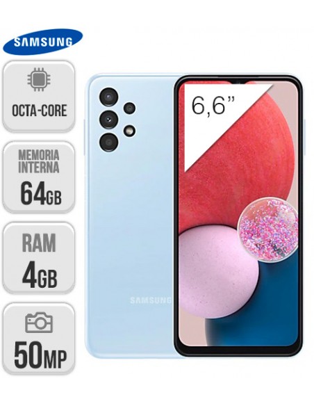 Samsung : A137 Galaxy A13 4/64GB - Azul