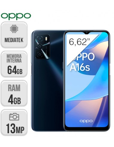 Oppo : A16s 4/64GB - negro