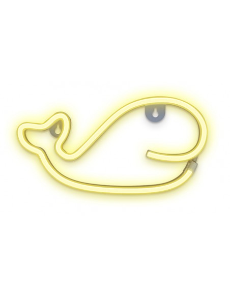 Lámpara de neón - Ballena