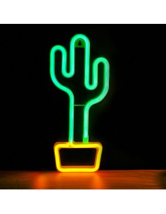 Lámpara de neón - Cactus 2