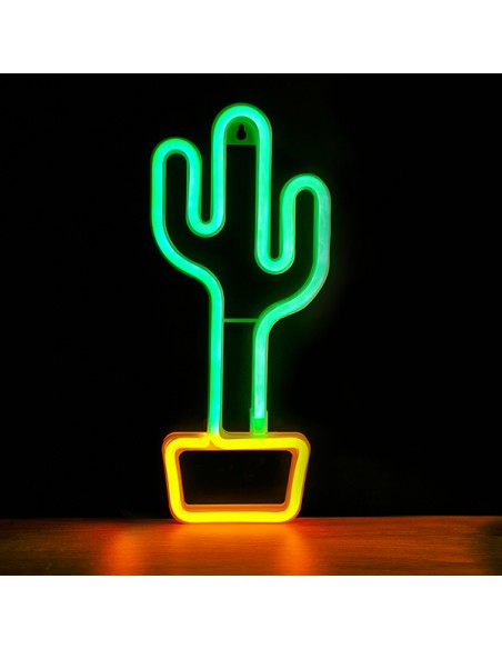 Lámpara de neón - Cactus