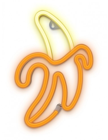 Lámpara de neón - Plátano