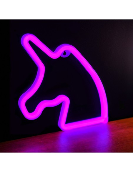Lámpara de neón - Unicornio