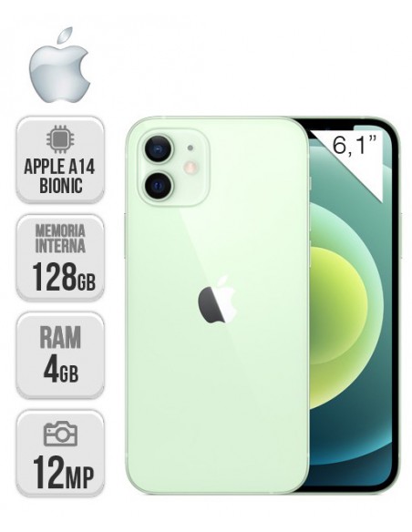 Apple : iPhone 12 128GB - Verde