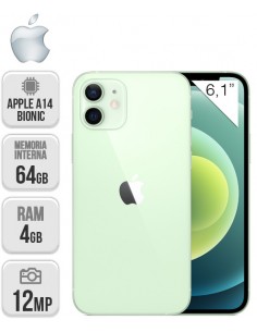 Apple : iPhone 12 64GB - Verde