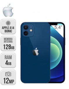 Apple : iPhone 12 mini 128GB - Azul