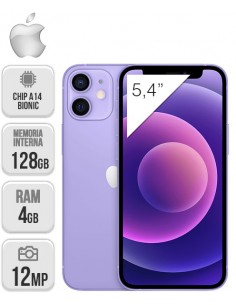 Apple : iPhone 12 mini 128GB - Morado