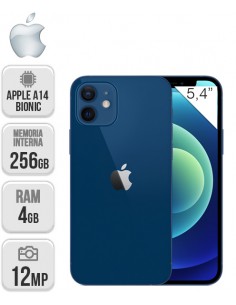 Apple : iPhone 12 mini 256GB - Azul