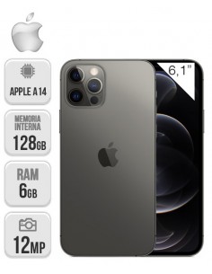 Apple : iPhone 12 Pro 128GB - Grafito