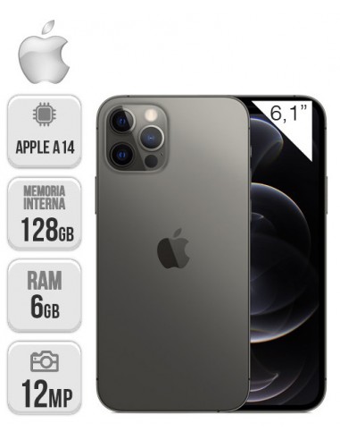 Apple : iPhone 12 Pro 128GB - Grafito