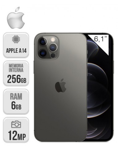 Apple : iPhone 12 Pro 256GB - Grafito