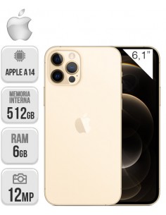 Apple : iPhone 12 Pro 512GB - Oro