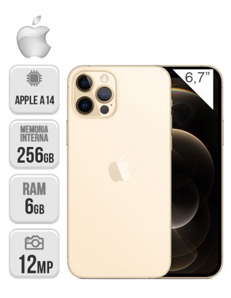 Apple : iPhone 12 Pro Max 256GB - Oro
