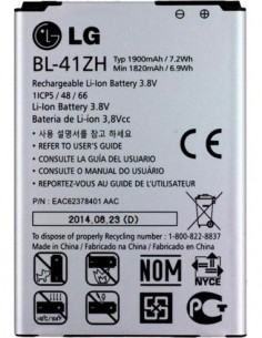 Lg : Batería BL-41ZH 1900...
