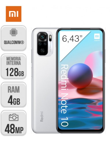 Xiaomi : Redmi Note 10 4/128GB - Blanco