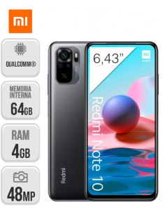 Xiaomi : Redmi Note 10 4/64GB - negro