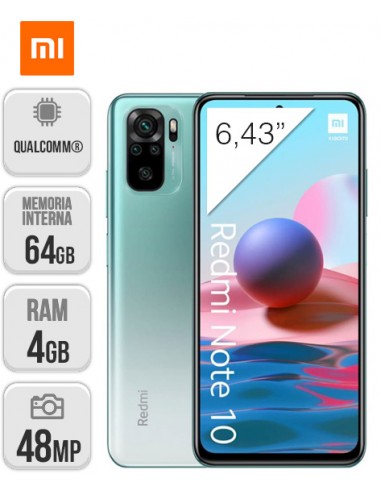 Xiaomi : Redmi Note 10 4/64GB - Verde