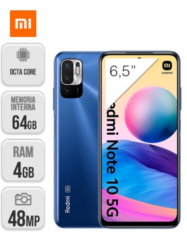 Xiaomi : Redmi Note 10 DS 5G 4/64GB - Azul