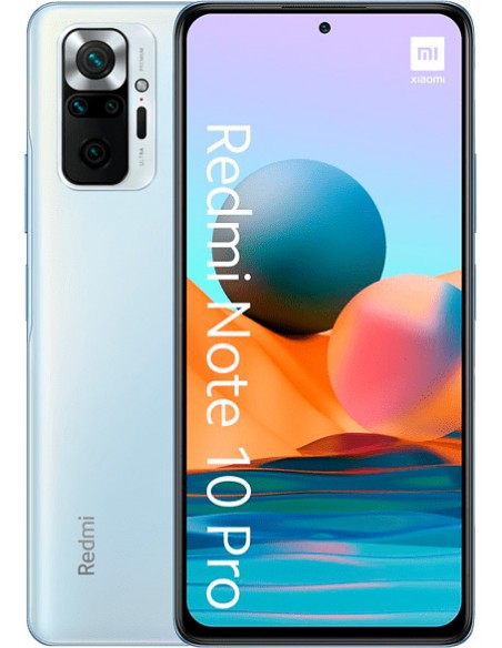Xiaomi : Redmi Note 10 Pro 6/128GB - Azul Glaciar
