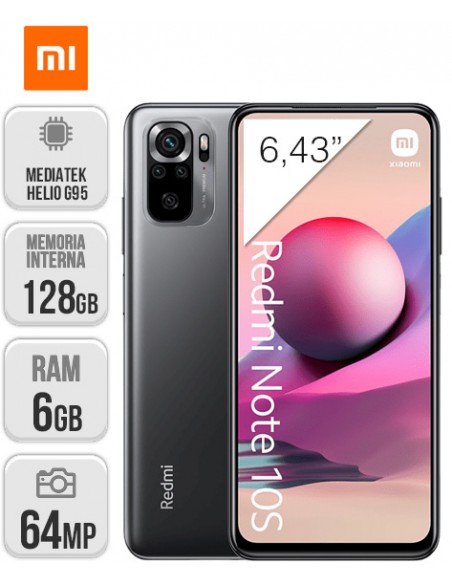 Xiaomi : Redmi Note 10s 6/128GB - Grey