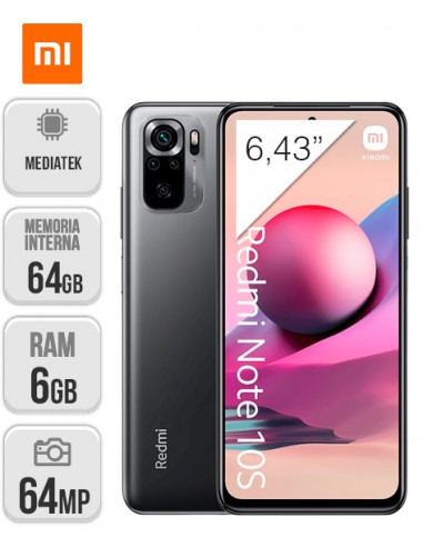 Xiaomi : Redmi Note 10s 6/64GB - Grey