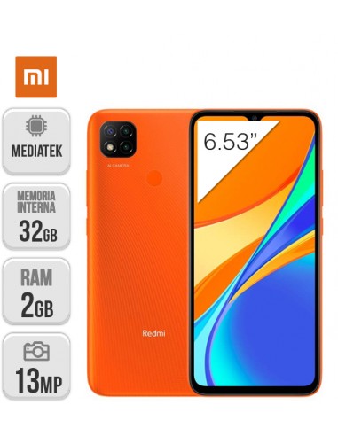 Xiaomi : Redmi 9C 2/32GB - Amanecer Naranja