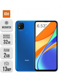 Xiaomi : Redmi 9C 2/32GB - Azul Crepúsculo