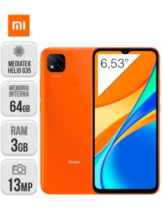 Xiaomi : Redmi 9C 3/64GB - Amanecer Naranja