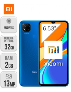 Xiaomi : Redmi 9C NFC 2/32GB - Azul Crepúsculo