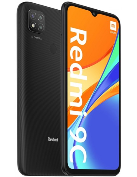 Xiaomi : Redmi 9C NFC 2/32GB - Gris Medianoche