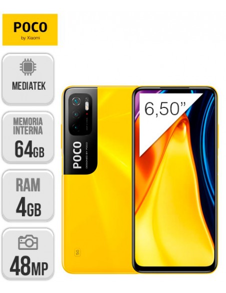 Xiaomi : Pocophone M3 Pro 5G 4/64GB - Amarillo